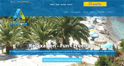 Desktop Screenshot of campingalkioni.gr